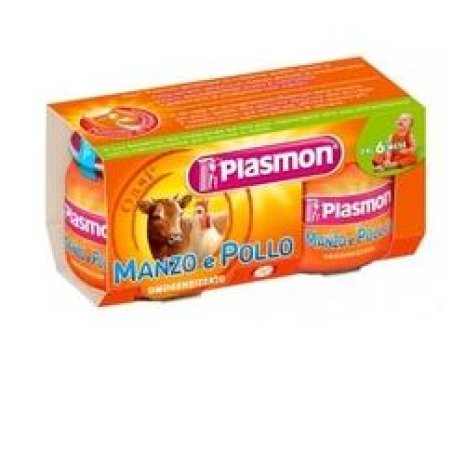 OMOG PLASMON MANZO POLLO  80X2