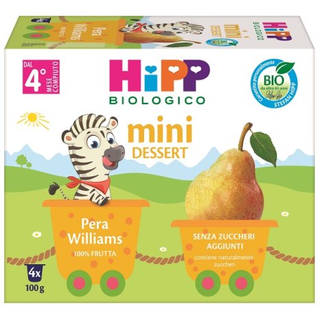 HIPP BIO MERENDAFRUT PERA4X100