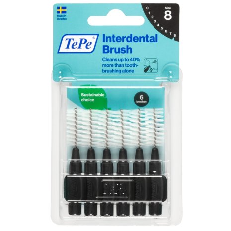 TEPE SCOV BRUSH 1,5MM NERO 6PZ 1