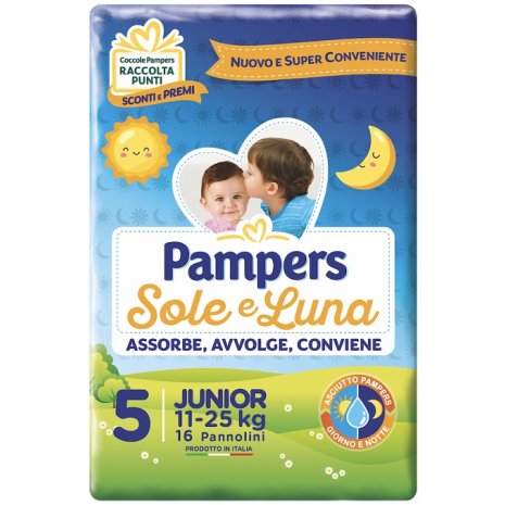 PAMPERS SOLE&LUNA FLASH J 16PZ PAMPERS SOLE&LUNA FLASH J 16PZ