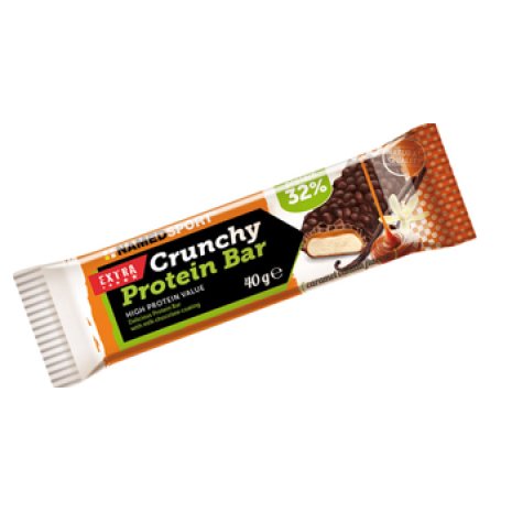 NSP CRUNCHY PROTEINBAR 32% CARAM