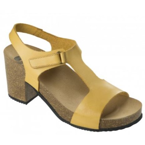ARACENA LEATHER W OCHRE 36