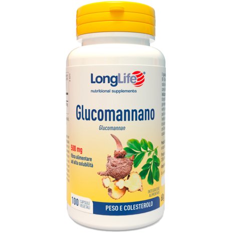 LONGLIFE GLUCOMANNANO 100CPS