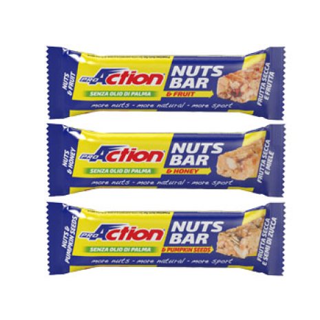 PROACTION NUTS BAR ENERGIA FRUT/
