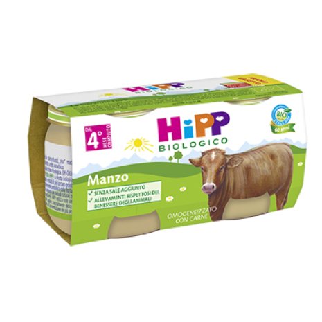 HIPP BIO OMOG MANZO 2X80G HIPP BIO OMOG MANZO 2X80G