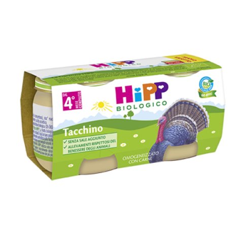 HIPP BIO OMOG TACCHINO 2X80G HIPP BIO OMOG TACCHINO 2X80G