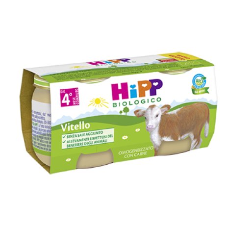 HIPP BIO OMOG VITELLO 2X80G HIPP BIO OMOG VITELLO 2X80G