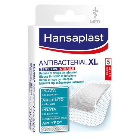 HANSAPLAST SENSITIVE XL SILVER HANSAPLAST SENSITIVE XL SILVER