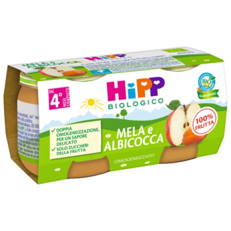 HIPP BIO OMOG ALB/MELA 2X80G HIPP BIO OMOG ALB/MELA 2X80G