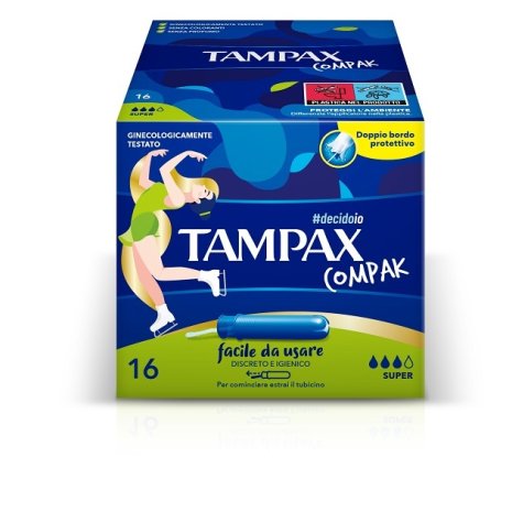 TAMPAX COMPAK SUPER 16PZ