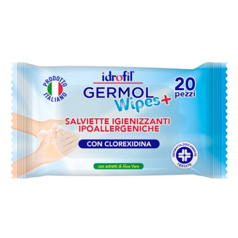 GERMOLWIPES SALV IG MANI 20PZ