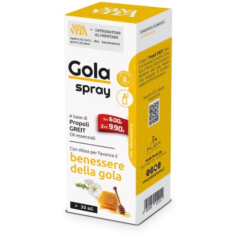 Sanavita Gola Spray 30ml