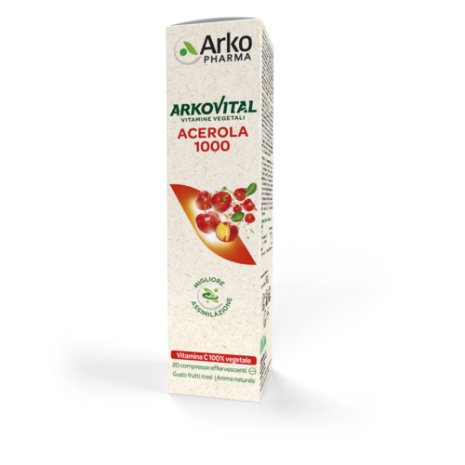 ARKOVITAL ACEROLA EFFERV 20CPR