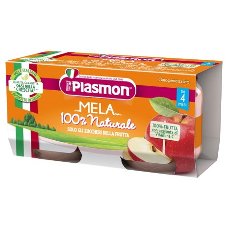 PLASMON OMOG MELA 2X80G PLASMON OMOG MELA 2X80G