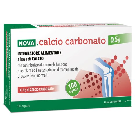 NOVA CALCIO CARBON 0,5G 100CPS NOVA CALCIO CARBON 0,5G 100CPS
