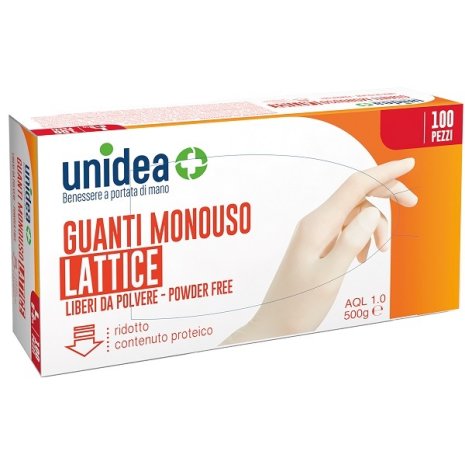 UNIDEA GUANTI S/POLV LAT  M    1