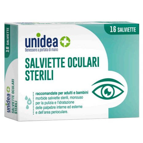 UNIDEA SALVIETTE OCULARI  STERIL