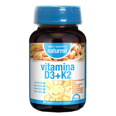 NATURMIL VITAMINA D3+K2 60CPR DI