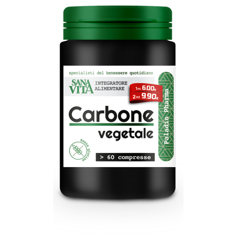 SANAVITA CARBONE VEGETALE 60CPR