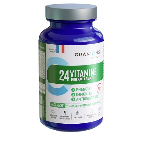 GRANIONS 24 VIT/MIN/PIANTE 50+ 9 GRANIONS 24 VIT/MIN/PIANTE 50+ 9