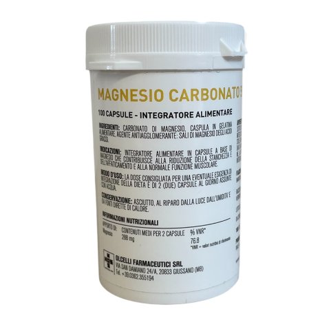 MAGNESIO CARBONA.500MG 100CPS MO