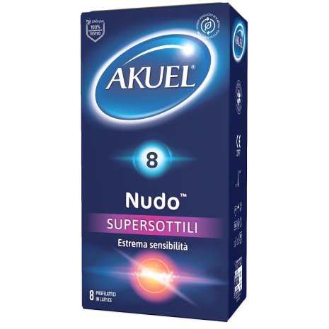 AKUEL NUDO SUPERSOTTILE 8PZ AKUEL NUDO SUPERSOTTILE 8PZ