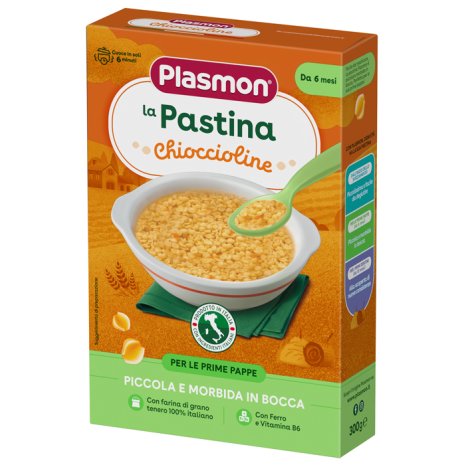 PLASMON PASTA CHIOCCIOLINE300G PLASMON PASTA CHIOCCIOLINE300G
