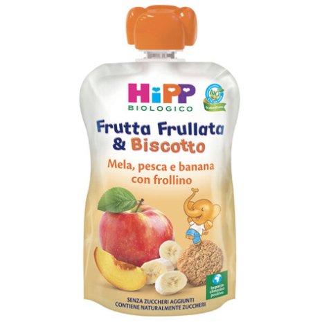 HIPP BIO FRUTTA FRULL.MEL/PESC/B