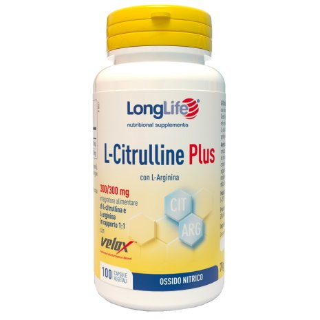 LONGLIFE L-CITRULLINE PL 100CPS