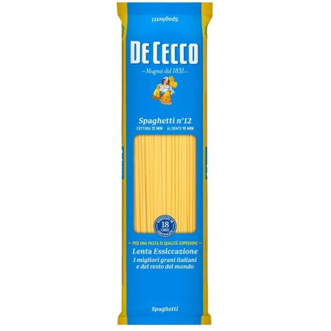 DE CECCO SPAGHETTI N12 NR 400G