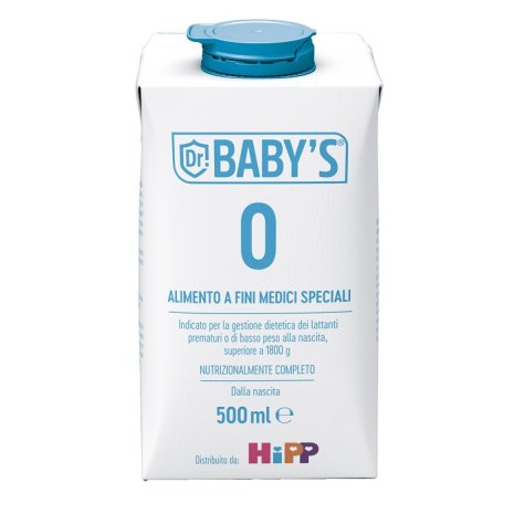 HIPP DR BABYS LATTE 0 LIQ 500ML(
