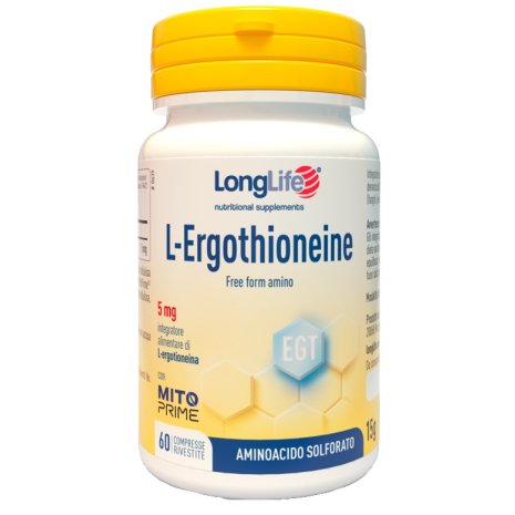 LONGLIFE L-ERGOTIONEINE 60CPR