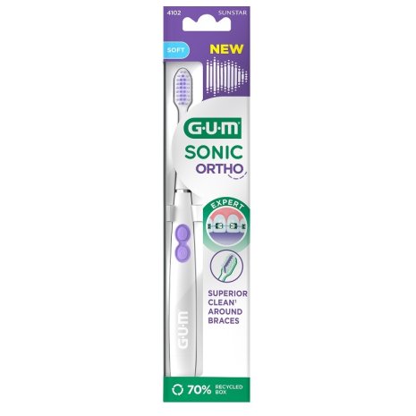 GUM SONIC ORTHO BATTERY TOOTHB GUM SONIC ORTHO BATTERY TOOTHB