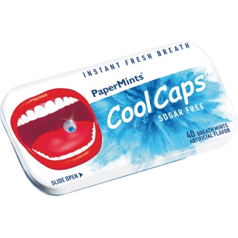COOL CAPS SUGAR FREE 40MINTS COOL CAPS SUGAR FREE 40MINTS