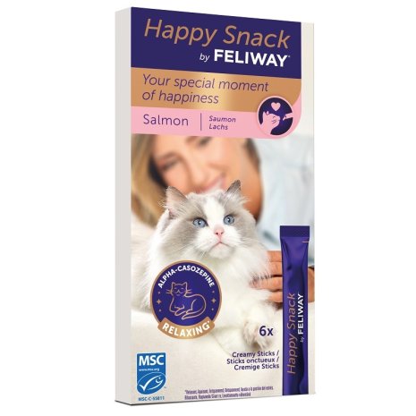 V FELIWAY HAPPY SNACK SALM 6STK V FELIWAY HAPPY SNACK SALM 6STK