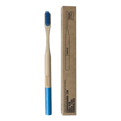 SPAZZOLINO BAMBOO MEDIUM BLU SPAZZOLINO BAMBOO MEDIUM BLU