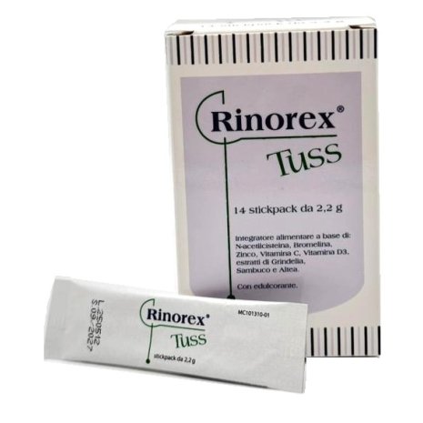RINOREX TUSS 14STICKPACK 2,2GR RINOREX TUSS 14STICKPACK 2,2GR