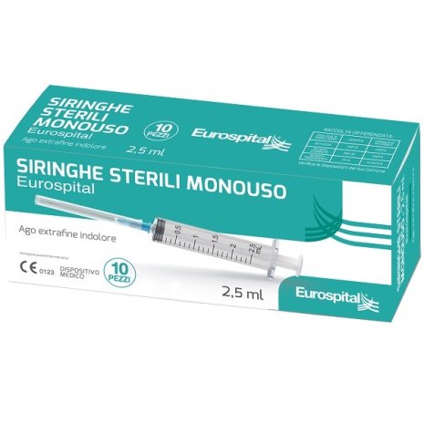 SIR STERILI MON 2,5ML 10PZ SIR STERILI MON 2,5ML 10PZ