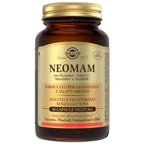 SOLGAR NEOMAM 60 CPS VEGETALI SG SOLGAR NEOMAM 60 CPS VEGETALI SG