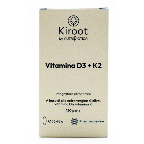 KIROOT VITAMINA D3 K2 120PRL KIROOT VITAMINA D3 K2 120PRL