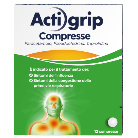 Actigrip*12cpr 2,5+60+500mg