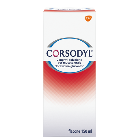 Corsodyl*soluz 150ml 200mg/100