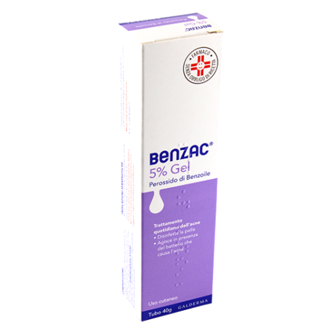 BENZAC*GEL 40G 5%